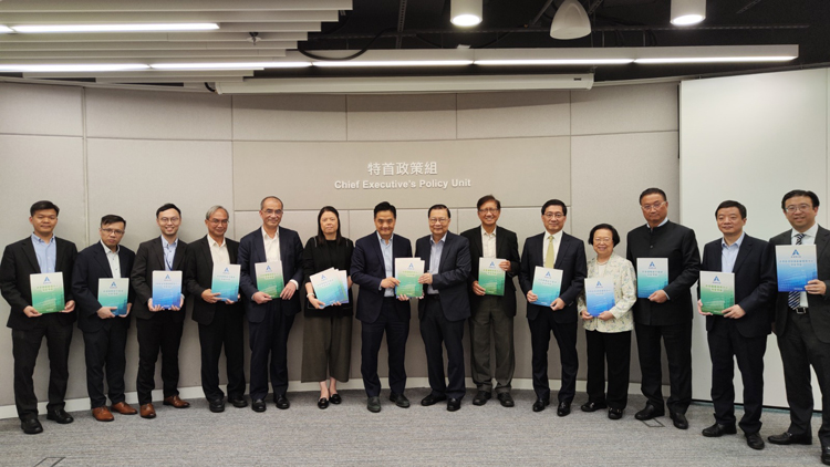 再出發(fā)大聯(lián)盟會見陳茂波等 提交香港四大發(fā)展策略調(diào)研