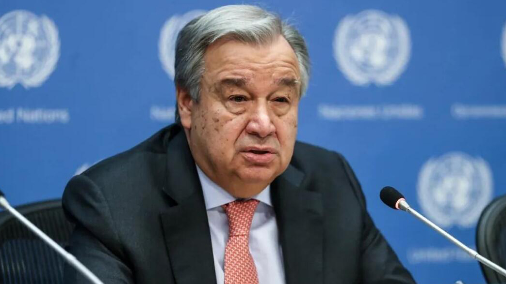 古特雷斯：對(duì)以色列議會(huì)投票否定「兩國(guó)方案」感到失望