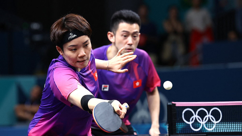 巴黎奧運(yùn)｜港乒混雙打入8強(qiáng)