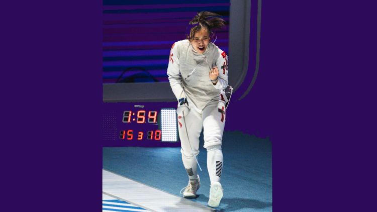 「決一劍」15:14擊敗東晟良 陳諾思勇闖16強(qiáng)