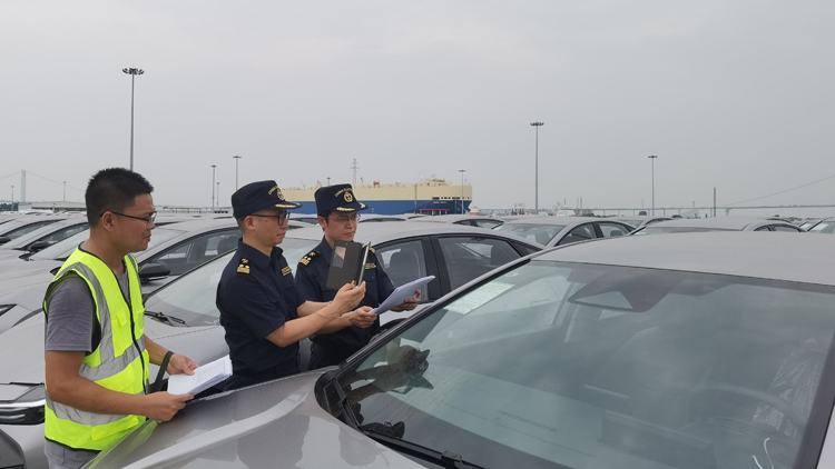 同比增超5成 上半年廣州海關關區(qū)「新三樣」出口85.8億元