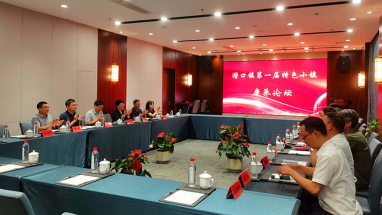 【康養(yǎng)中國】皖徽州區(qū)潛口鎮(zhèn)：奔向黃金時(shí)代  擁抱康養(yǎng)藍(lán)海