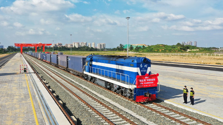 中歐班列（深圳）上半年發(fā)運貨值同比增長超三成