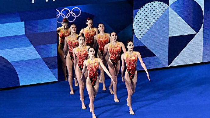 深圳姐妹出戰(zhàn)！中國(guó)花游隊(duì)巴黎奧運(yùn)「開(kāi)門(mén)紅」 暫列第一