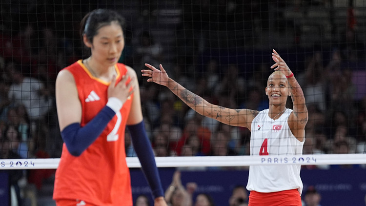 巴黎奧運(yùn)｜中國(guó)女排惜敗土耳其 無(wú)緣半決賽