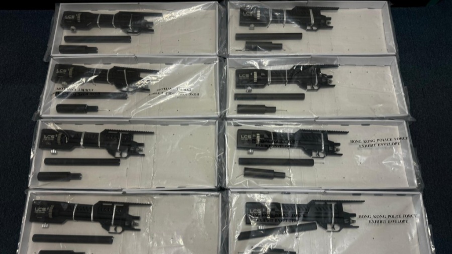 警方搗破屯門製造及無牌經(jīng)營槍械工場拘4人 其中兩人明日提堂