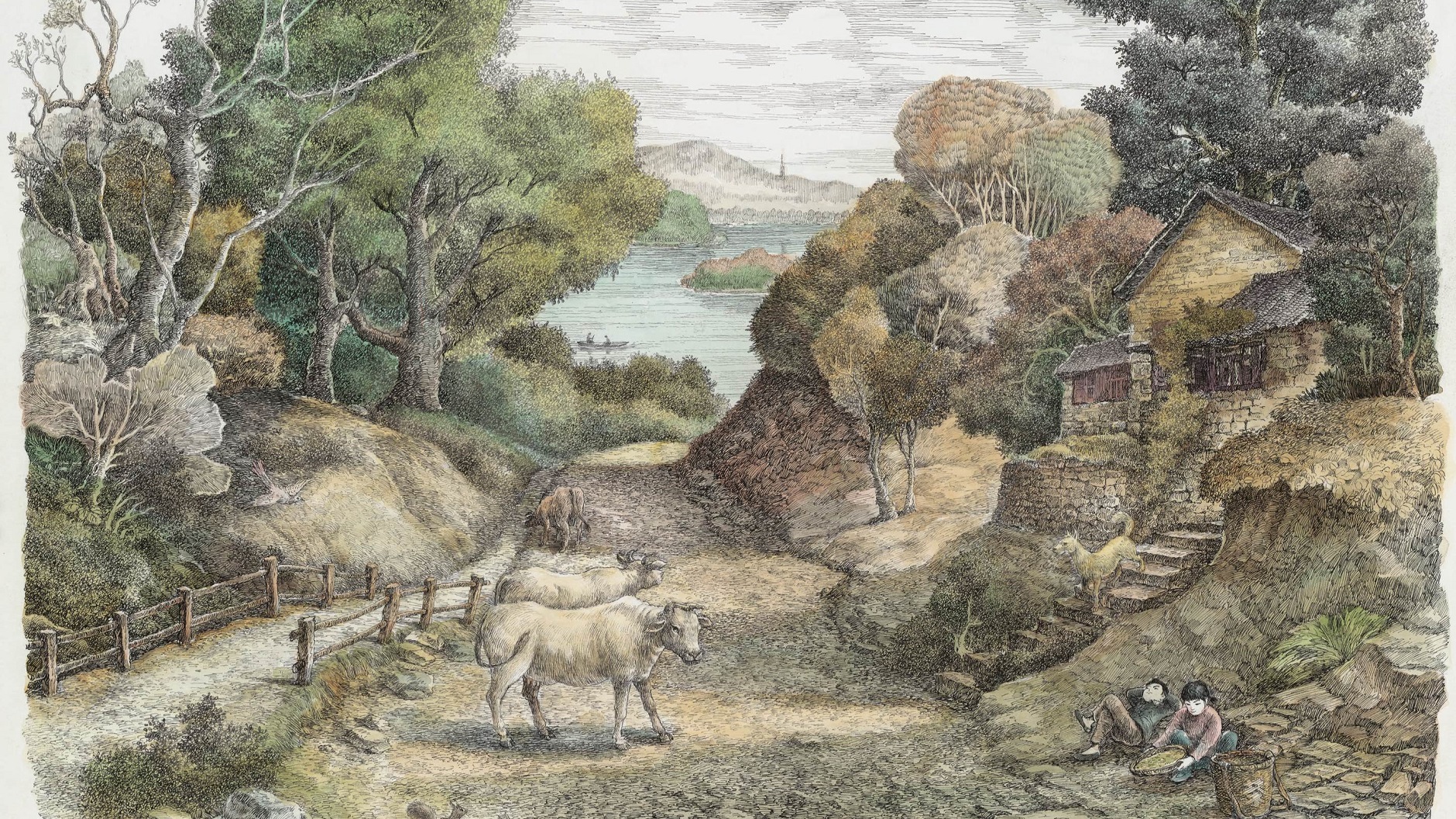 【展覽】當(dāng)代畫家李薔生鋼筆畫 骨法用筆 煥發(fā)異彩