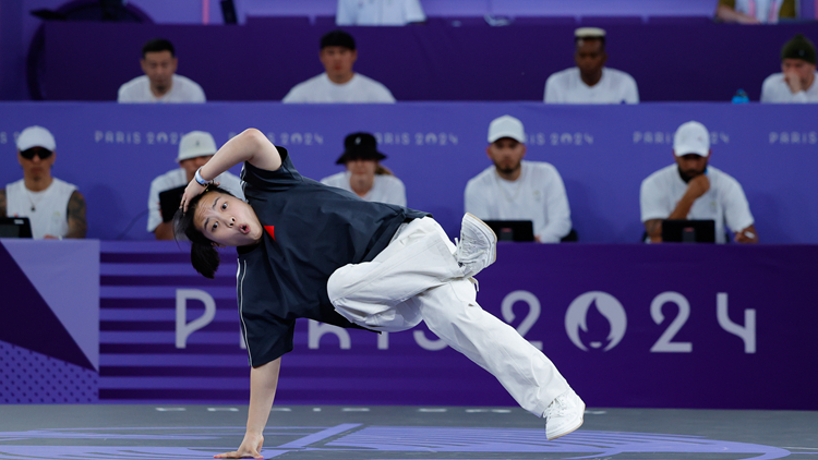 巴黎奧運(yùn)｜劉清漪獲霹靂舞女子銅牌