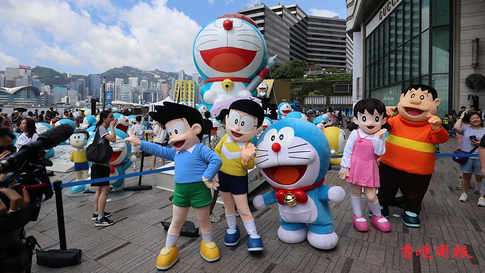 多圖｜多啦A夢(mèng)展免費(fèi)展區(qū)最後一天 展覽連日來(lái)吸引500萬(wàn)人次