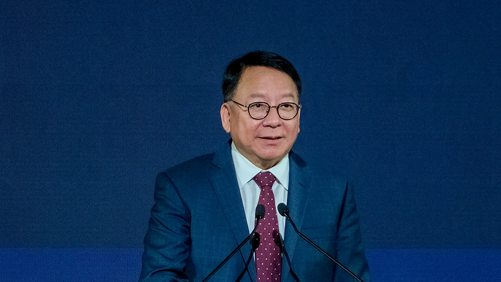 政務(wù)司司長(zhǎng)陳國(guó)基訪(fǎng)問(wèn)杭州