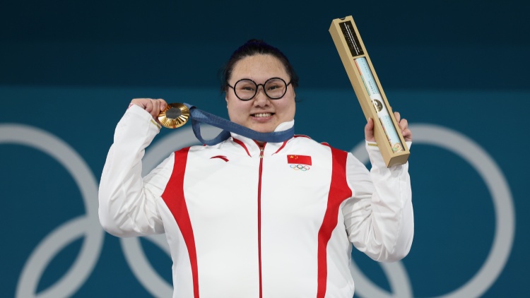 巴黎奧運(yùn)會(huì) | 第40金！李雯雯奪舉重女子81公斤以上級(jí)金牌