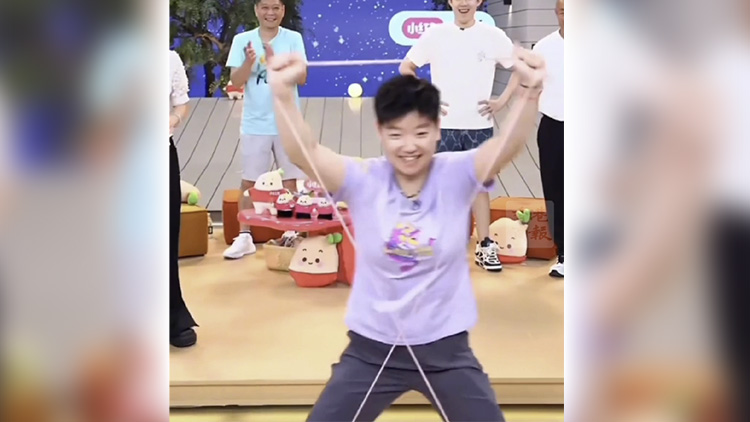 有片｜孫穎莎再現(xiàn)螃蟹步 這也太可愛了吧！