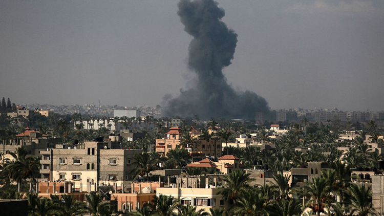 以色列總理內(nèi)塔尼亞胡將派遣代表團(tuán)參加15日加沙?；鹫勁? title=