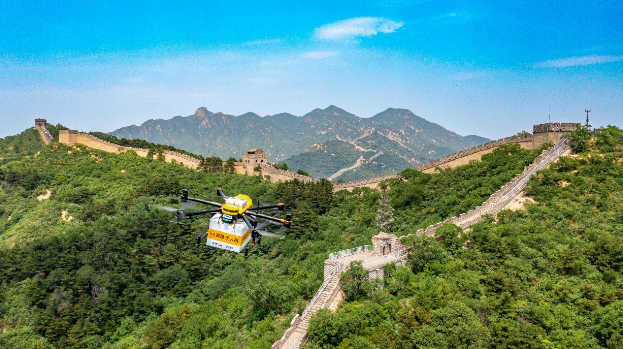 「空投」服務(wù)已覆蓋北上廣深 美團(tuán)無人機(jī)北京首條航線開通