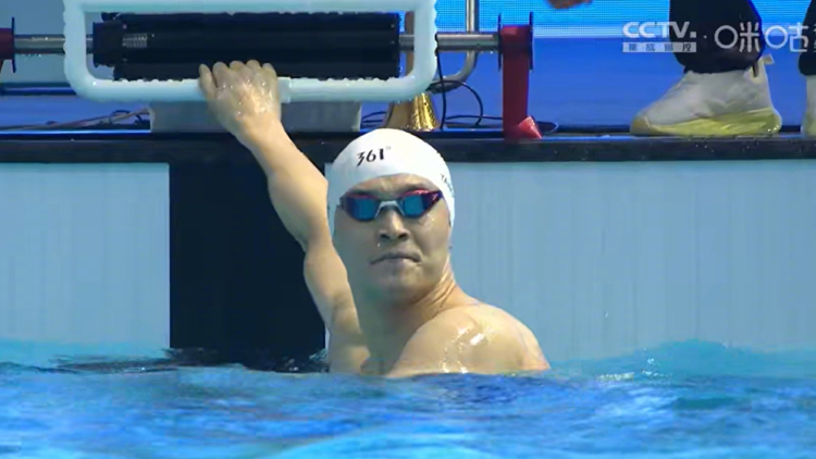 3分49秒58！孫楊拿下復出首冠