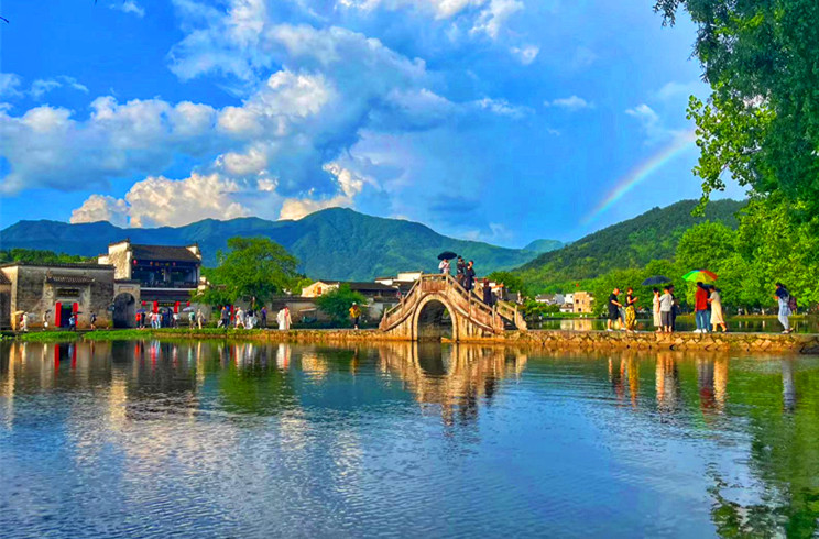 皖黟縣宏村鎮(zhèn)：邂逅文創(chuàng)之美 收穫滿滿驚喜