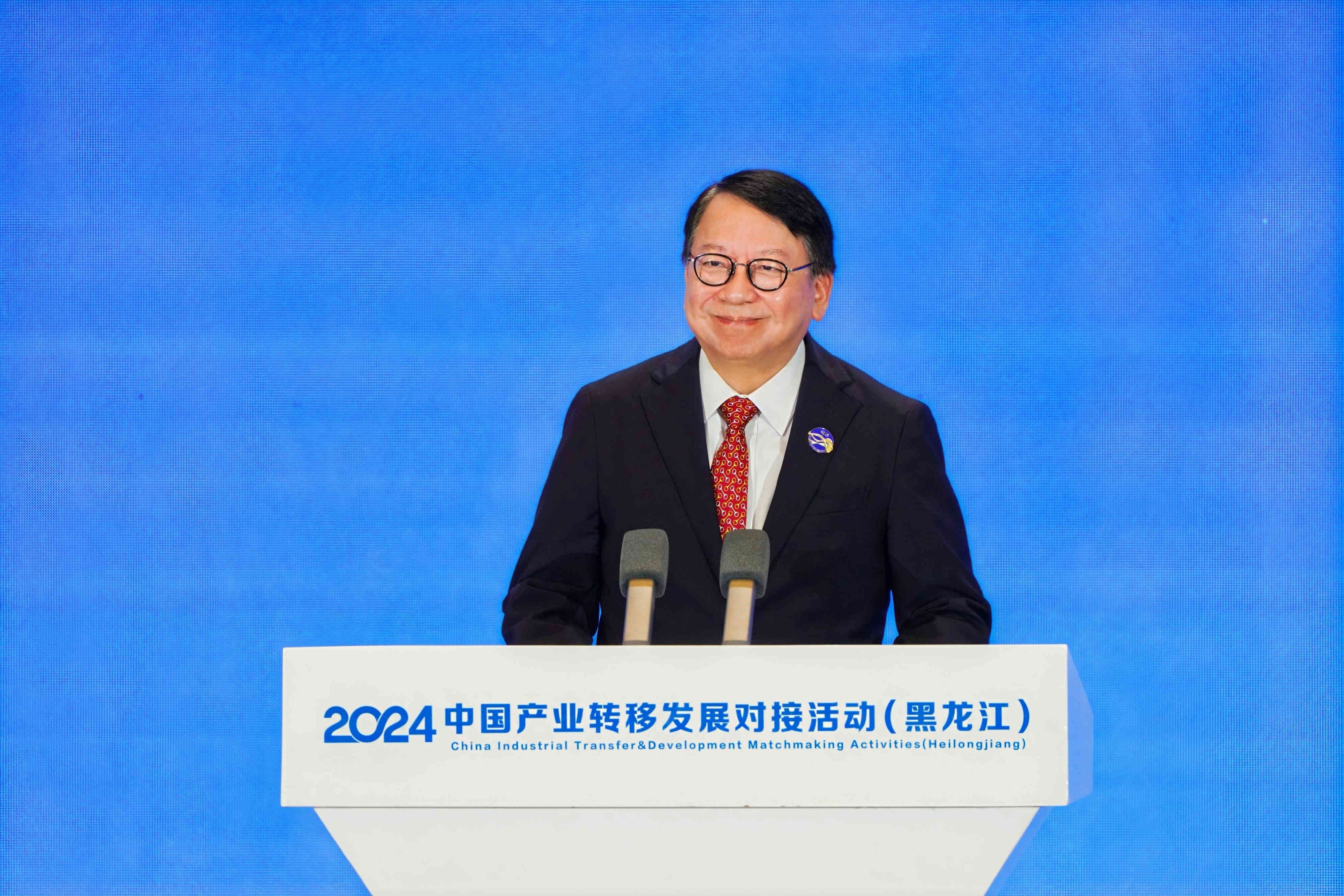 陳國基：冀龍港五個範疇對接 融入國家發(fā)展大局