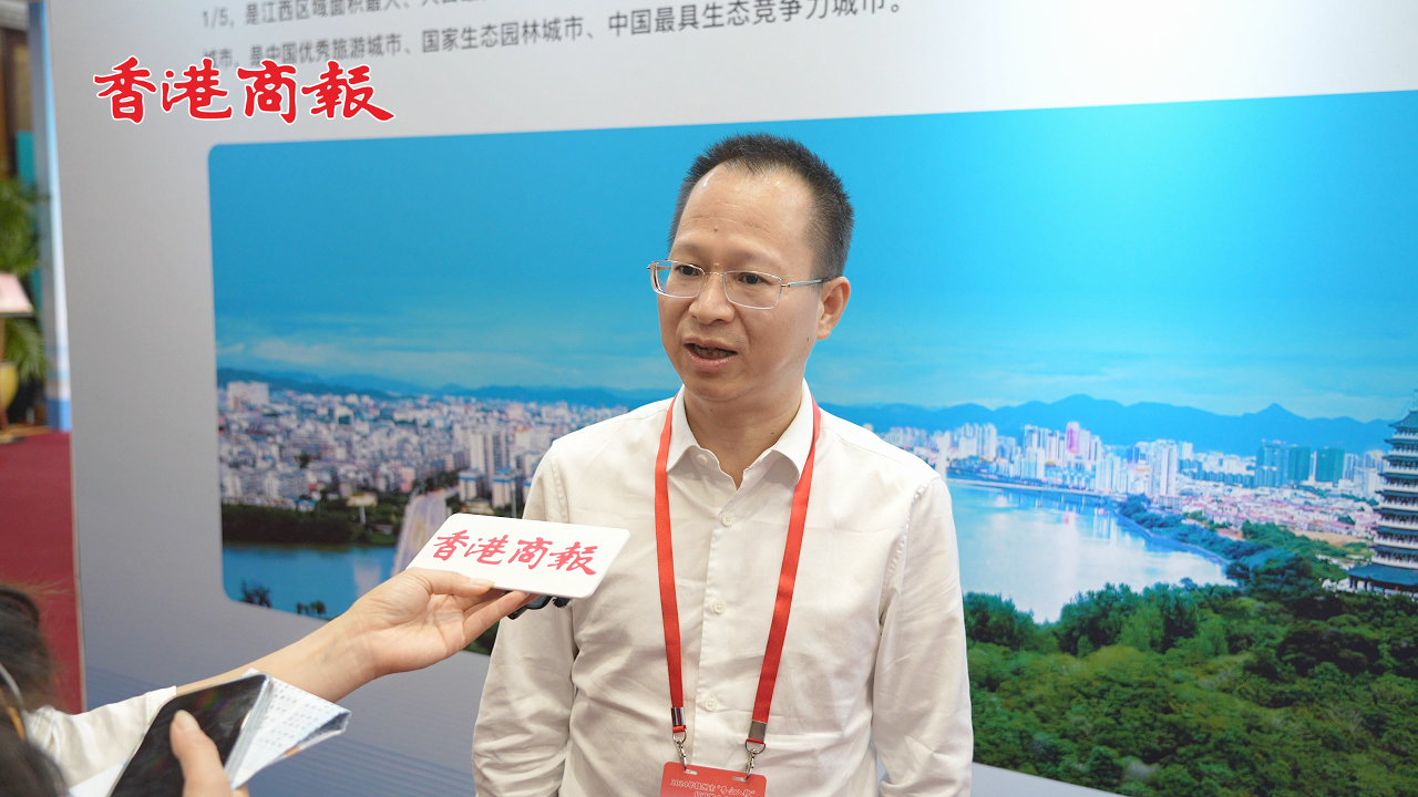 有片丨贛州市安遠縣縣委書記楊有谷：東江源、三百山的故事吸引越來越多粵港人民