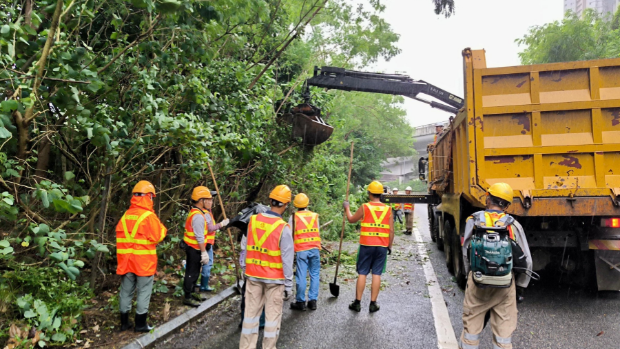 發(fā)展局轄下部門與其他相關政府部門進行特別巡查行動