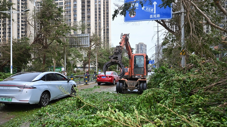 超強(qiáng)颱風(fēng)「摩羯」造成海南4人死亡 95人受傷