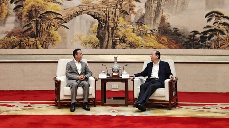 香港統(tǒng)促總會會長姚志勝一行到澳門考察 獲澳門中聯(lián)辦主任鄭新聰會見