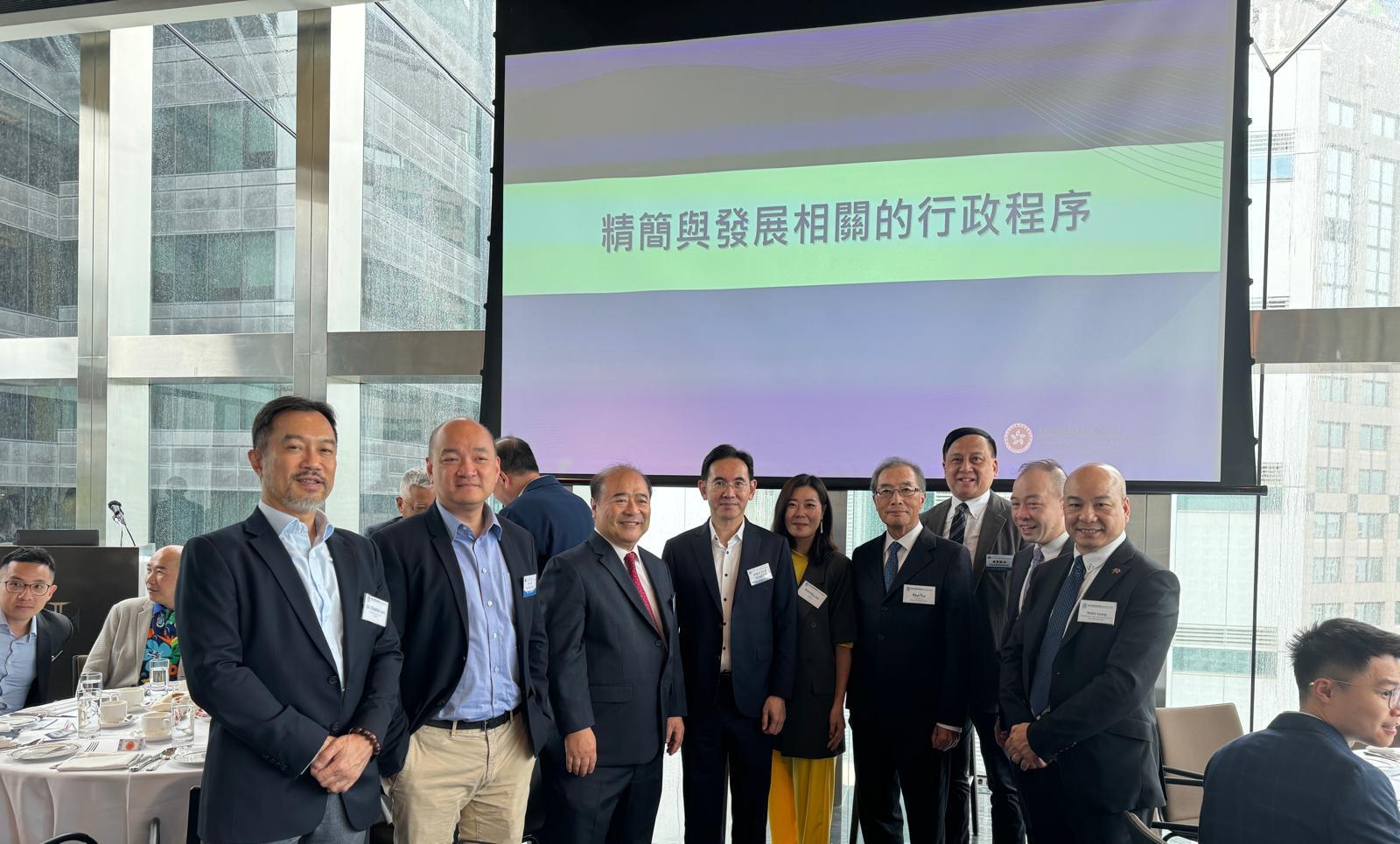 房地產(chǎn)協(xié)會(huì)邀林智文講「採(cǎi)取便利發(fā)展及協(xié)同合作的思維」