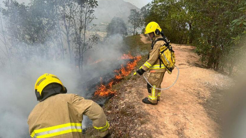 漁護署：中秋節(jié)郊遊須慎防山火及保持郊區(qū)清潔