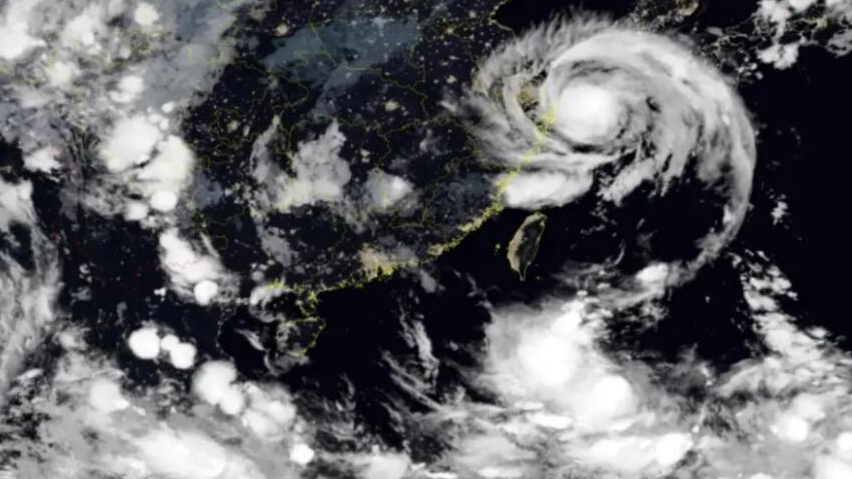 颱風「普拉?！箯姸染徛鰪?將於19日下午至晚上登陸浙江沿海