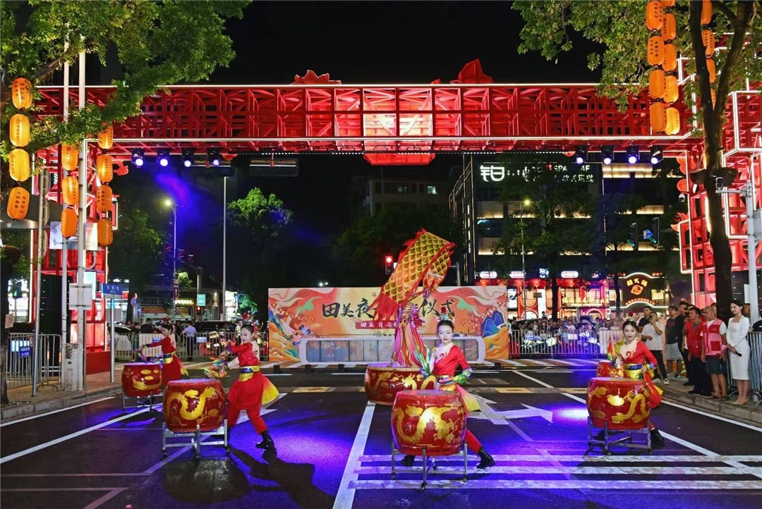 有片|迎中秋  人間煙火氣！廣州花都田美夜市開街啟市