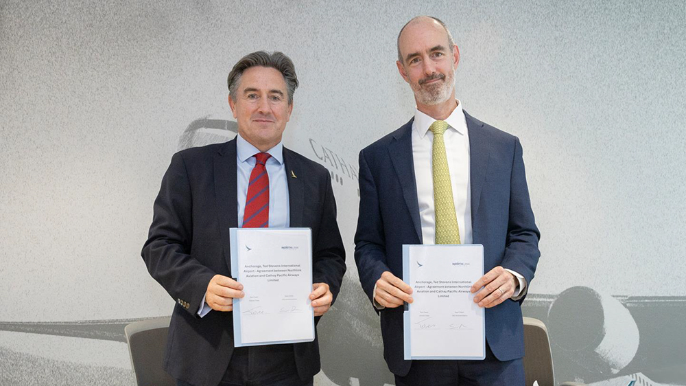 國泰貨運(yùn)明年起可使用美國安克雷奇機(jī)場貨運(yùn)站