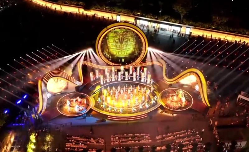 有片 | 第三屆長沙市旅發(fā)大會(huì)開幕 文藝演出展星城古韻與新潮