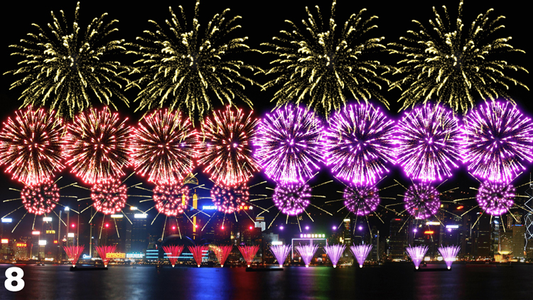 國(guó)慶煙花匯演10月1日晚上9時(shí)舉行