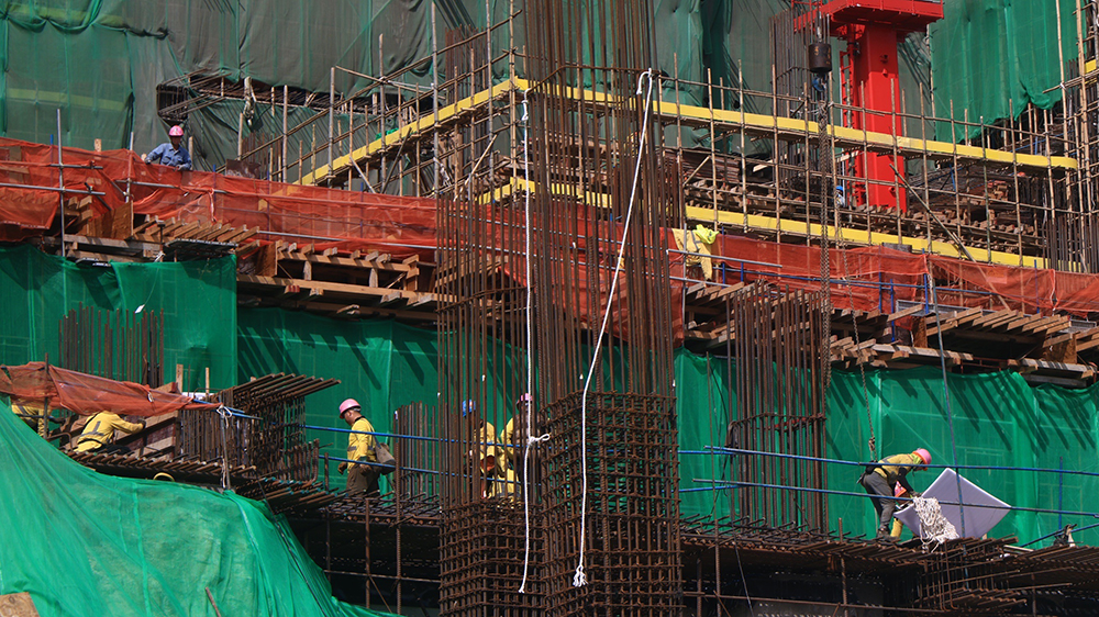 建造業(yè)總工會：14項工種凍薪 僅金屬棚架及挖掘機加50元