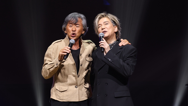 有片｜【娛樂】相識45年 賈思樂林子祥首度同臺獻唱