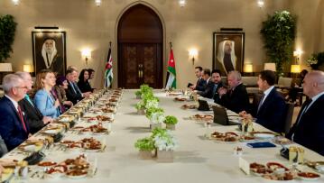 約旦國(guó)王：必須制止以色列針對(duì)巴勒斯坦人的極端主義敵對(duì)行為