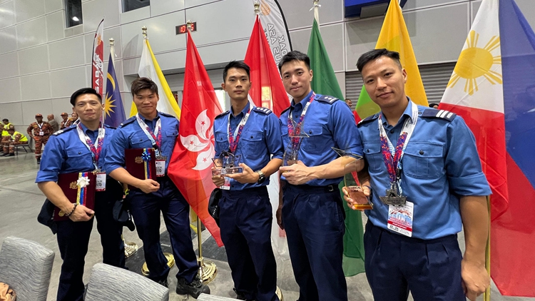 馬來西亞國際救援挑戰(zhàn)賽 消防處勇奪全場總冠軍