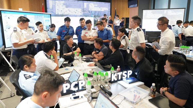 警方舉行跨部門桌上演練 加強(qiáng)啟德體育園應(yīng)對緊急情況的協(xié)作及應(yīng)變能力