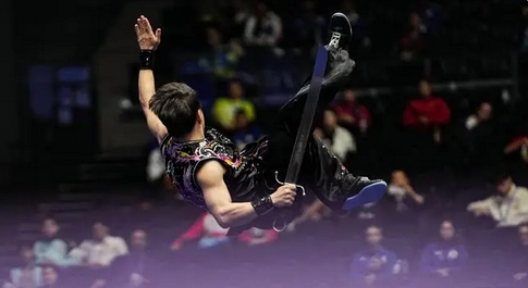 第三屆武術(shù)套路世界盃開賽 中國(guó)隊(duì)首日奪4金 