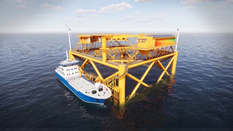 有片 | 揭陽首個現(xiàn)代化風(fēng)漁融合項目預(yù)計明年5月投產(chǎn)  主體結(jié)構(gòu)初步成型