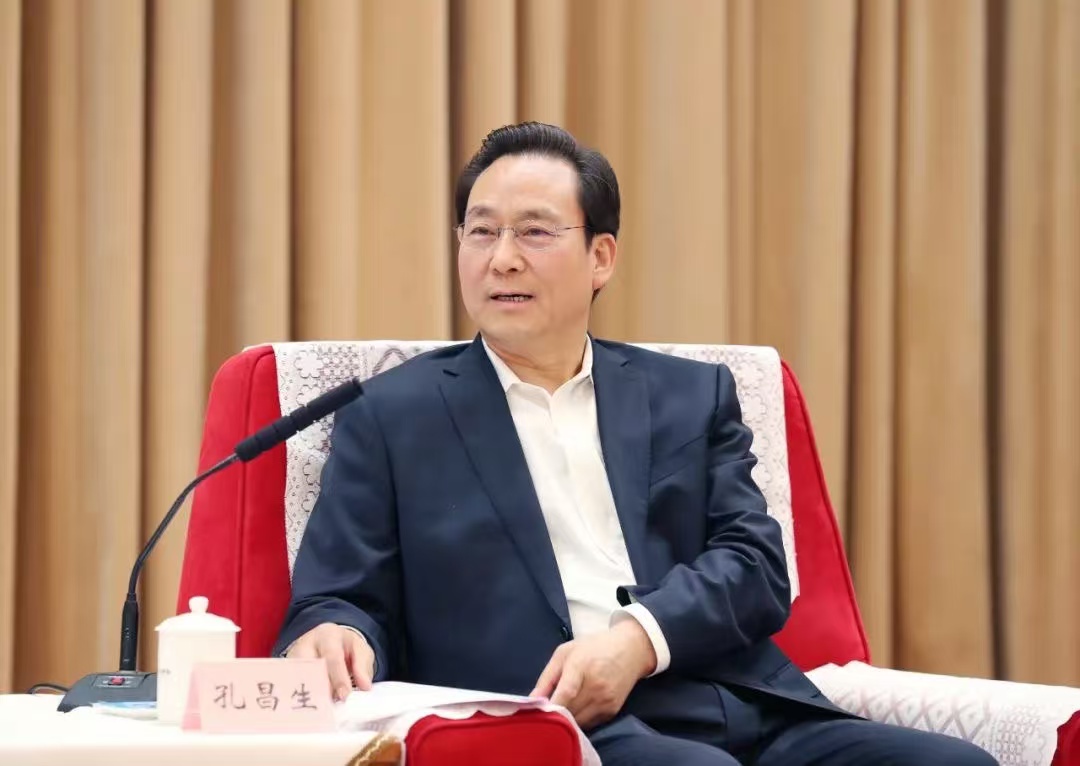 河南省政協(xié)主席孔昌生會見「港澳知名企業(yè)家和代表人士中原行活動」嘉賓