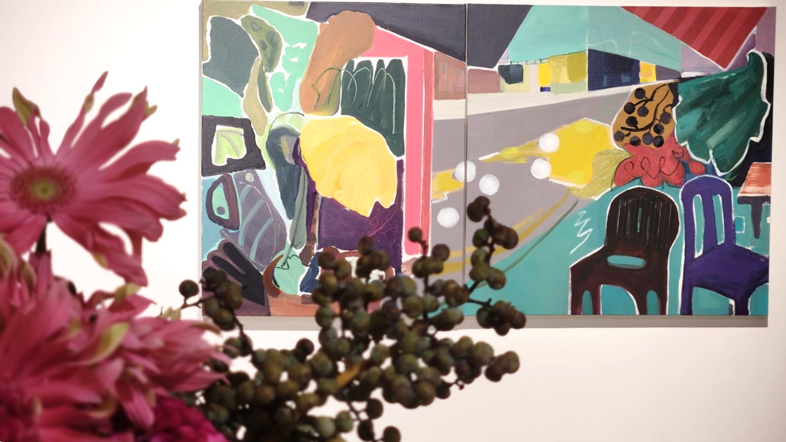 ?【展覽】居港韓裔畫家個(gè)展 拼貼出香港的愛