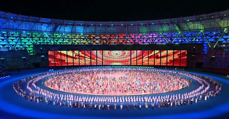 第十二屆全國少數(shù)民族傳統(tǒng)體育運(yùn)動會開幕