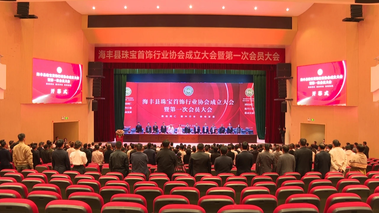 汕尾海豐縣珠寶首飾行業(yè)協(xié)會成立