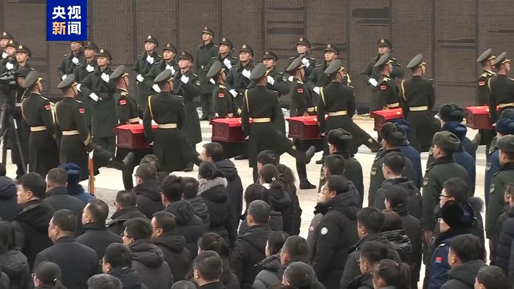 有片 | 山河無恙 英魂安息！43位志願(yuàn)軍烈士在瀋陽安葬