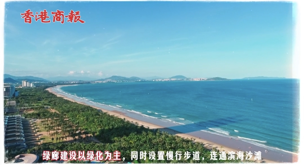 有片｜海南三亞：海棠灣萬米濱海木棧道升級(jí)改造成效初顯