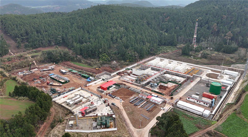 創(chuàng)歷史新高 四川鹽亭天然氣年產(chǎn)量突破20億立方米