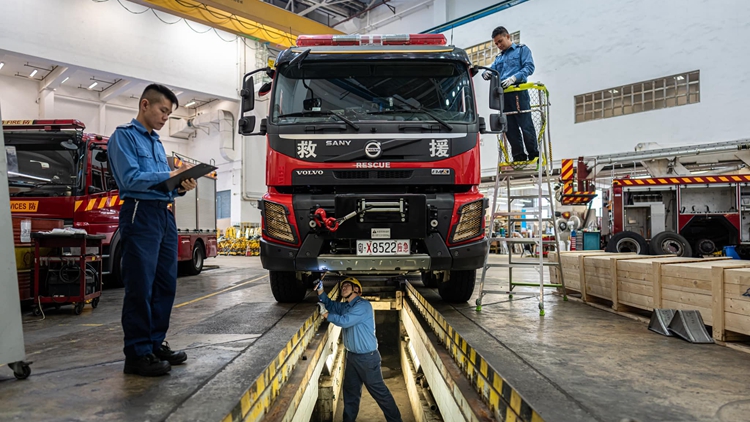 消防處完成4臺(tái)「粵車南下」消防車 推動(dòng)大灣區(qū)跨境救援