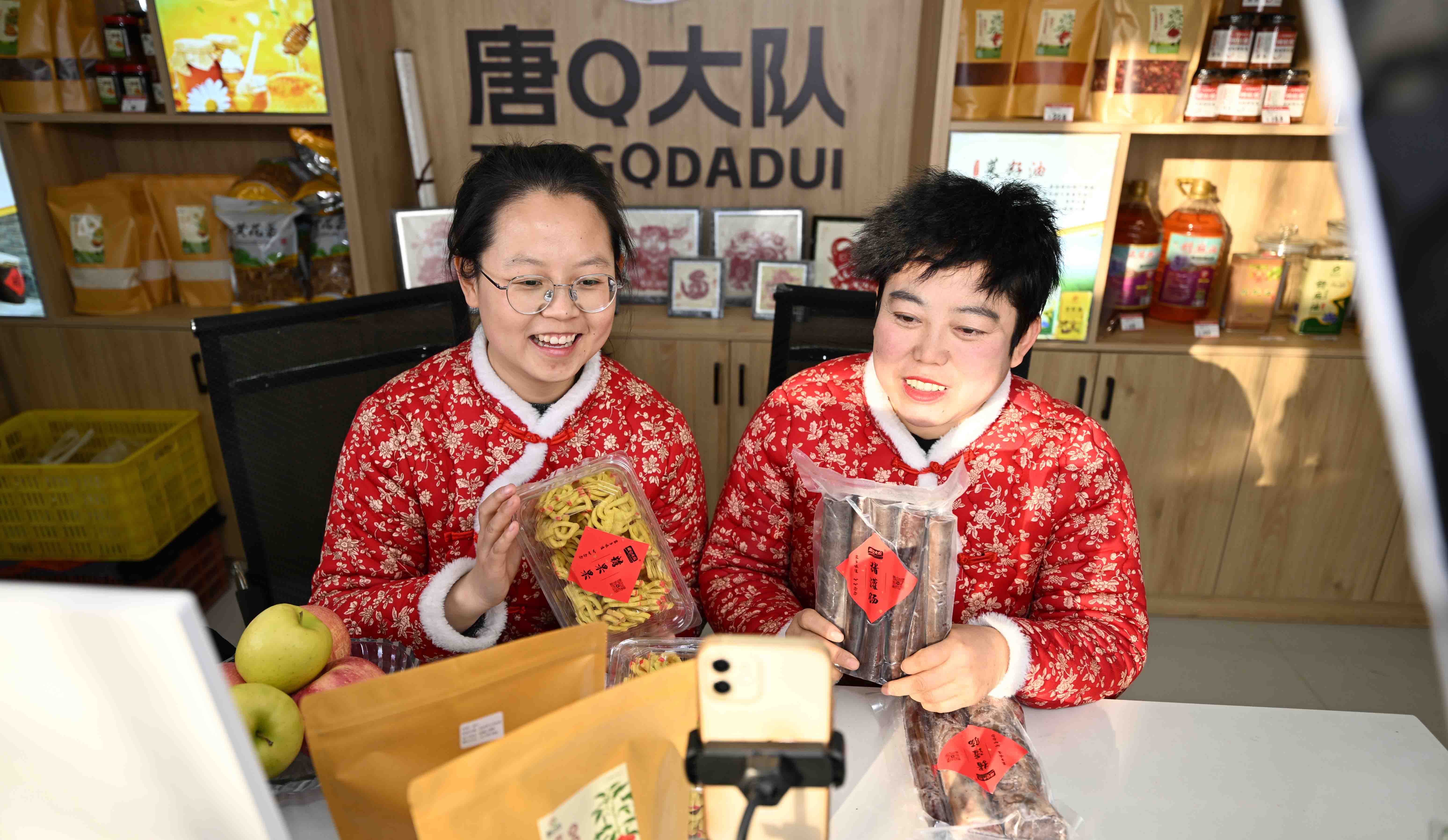 甘肅合水：直播帶貨 讓特色農(nóng)產(chǎn)品精彩「出圈」