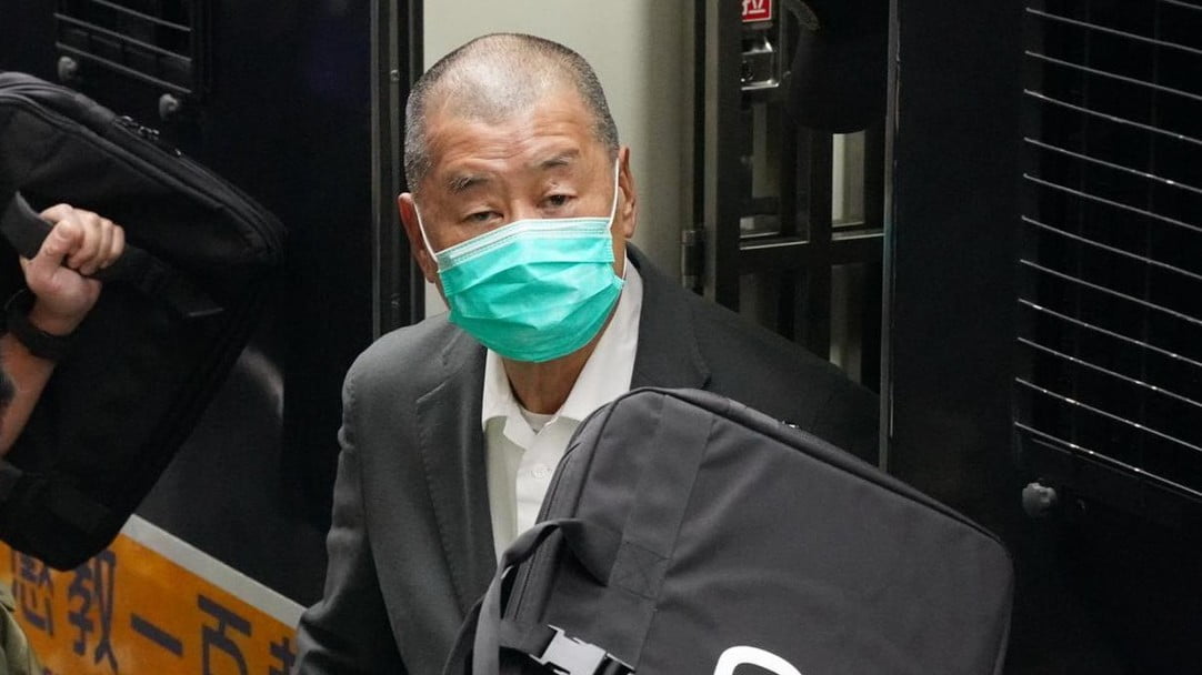 黎智英案丨黎承認(rèn)贊助美國(guó)前官員赴臺(tái)晤蔡英文