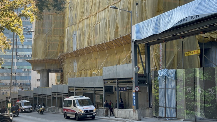 火炭一地盤六旬工人由高處墮地 現(xiàn)場(chǎng)證實(shí)死亡